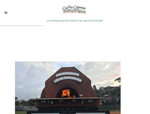 Tablet Screenshot of cucinacaprese.com